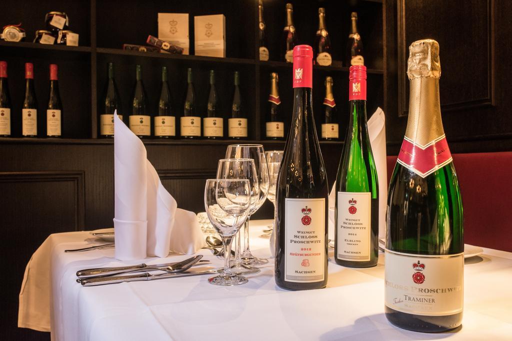 Hotel Goldener Loewe Meissen Ngoại thất bức ảnh